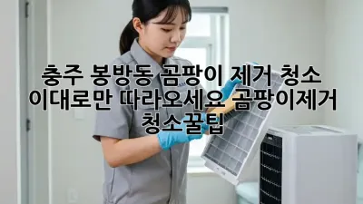 🏡 충주 봉방동 곰팡이 제거 청소, 이대로만 따라오세요! #곰팡이제거 #청소꿀팁